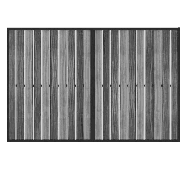 Tongue and groove gate design